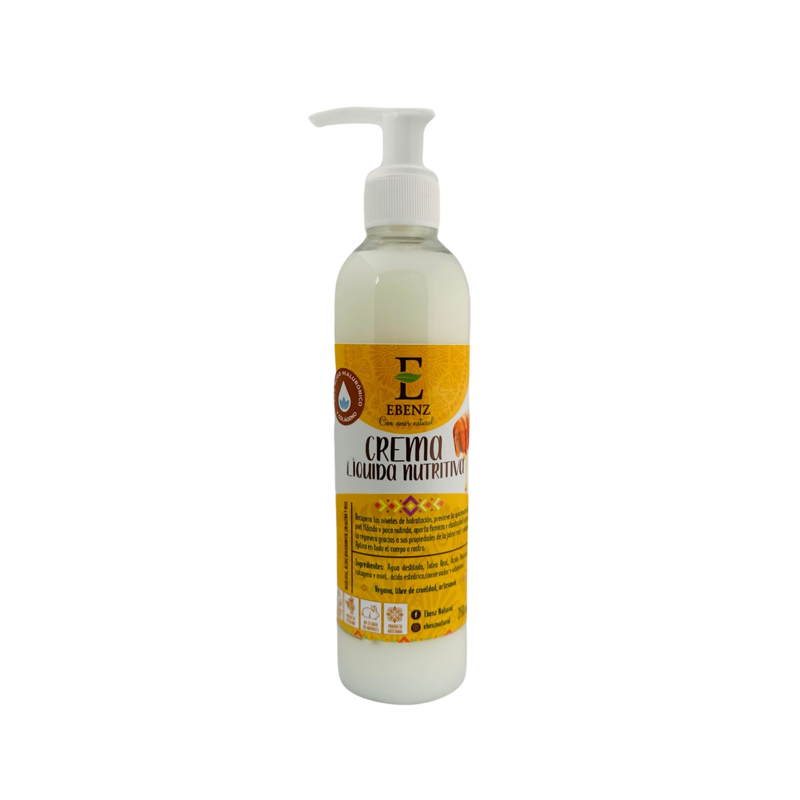 CREMA LIQUIDA JALEA Y ACIDO HIA. 250 ML