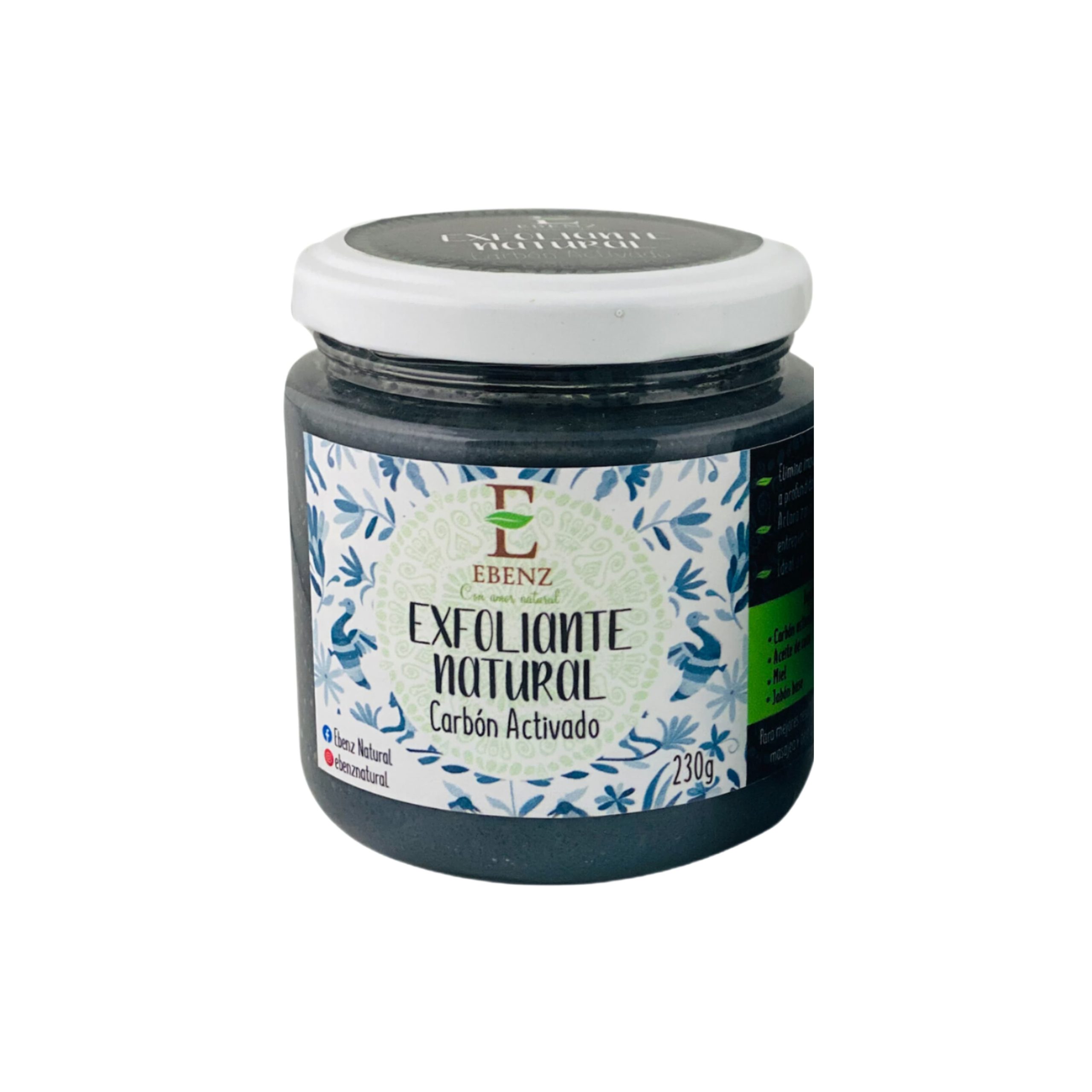 EXFOLIANTE DE CARBÓN 230 G